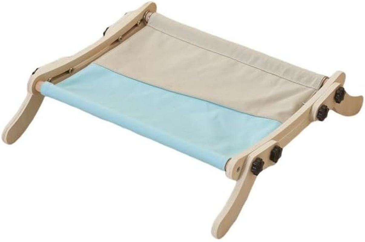 Cat Window Perch, No Screws Easy to Adjust & Assemble, Adjust Wooden Seat for Kitten Bedside Windowsill, Wooden Cats Furniture